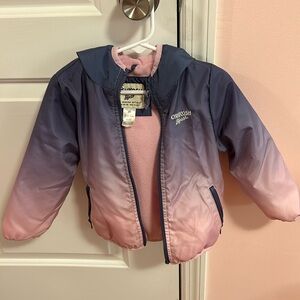 2T OshKosh Bgosh hooded windbreaker